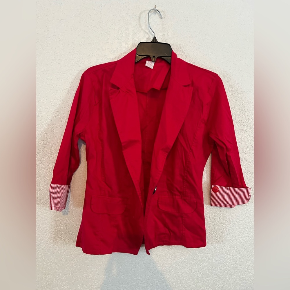 Cute 3/4 sleeve Blazer, Size L